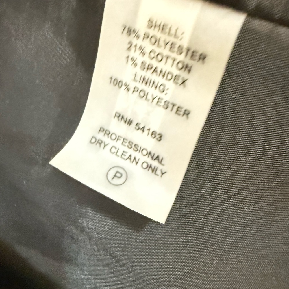 Calvin Klein Gray Polyester Blend Jacket - image 3